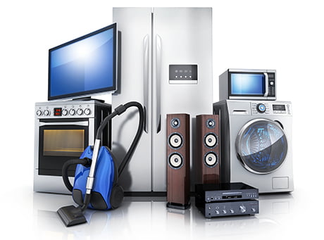 A mix of home & electrical appliances
