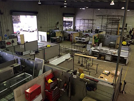 Bridgeman's factory workshop