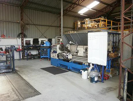 Hiway Hydraulic's engineering workshop
