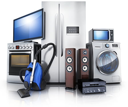 Mix of home and electronic appliances